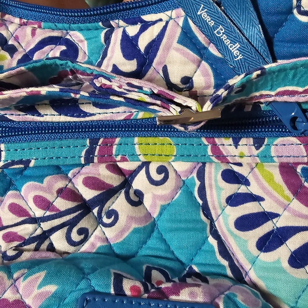 Vera Bradley Quilted Floral Bag